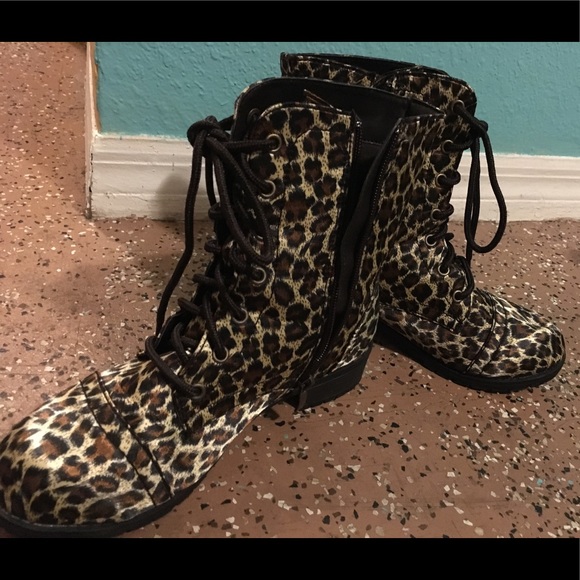 Animal Print Boots - Picture 3 of 8